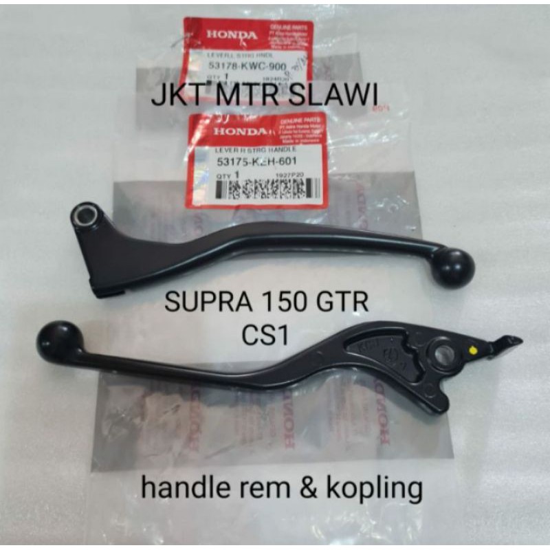 handle kopling L dan handle R rem supra gtr 150 CS1 asli honda