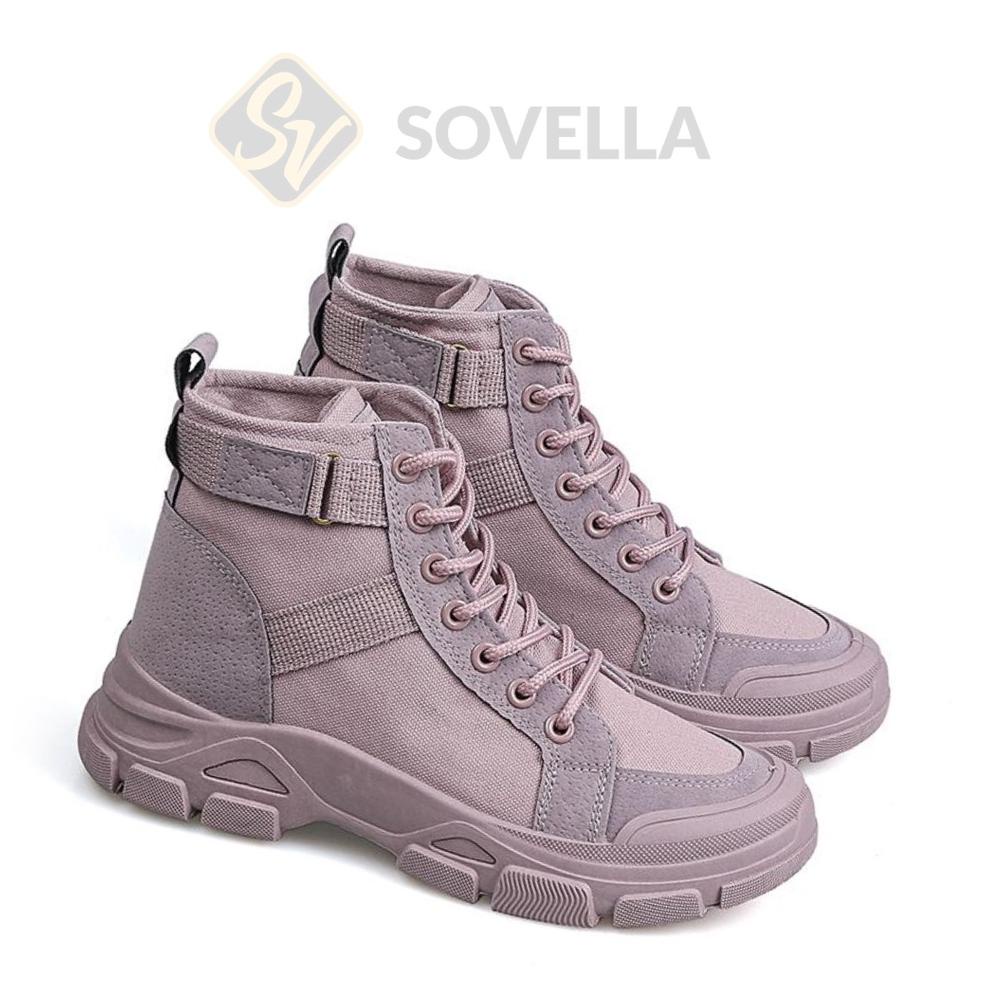 Lizza Sneakers Sepatu Wanita Tali Import Sport ◦ MTW.19Au22ᵂ