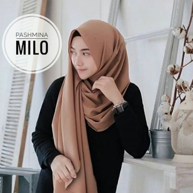 25+ Trend Terbaru Kerudung Pashmina Warna Milo