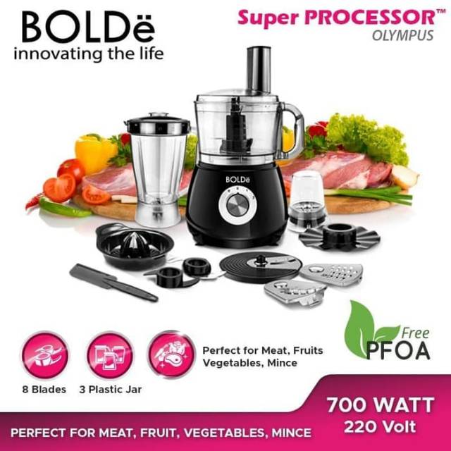 Food Processor Olympus BOLDe 25 In 1 - Super Processor - Garansi 2 Thn