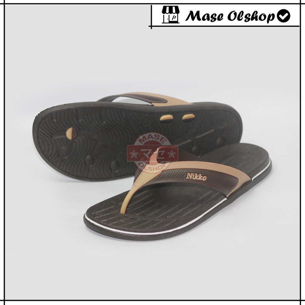 Sandal Pria Murah Sandal Jepit Karet Nikko 6011