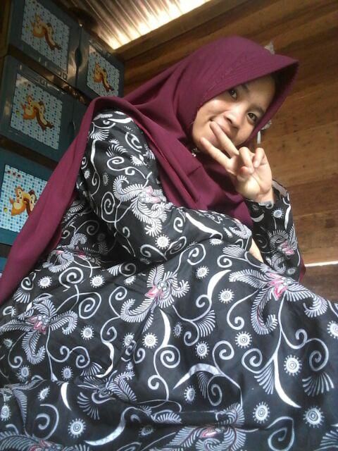 Baju Batik Couple Gamis Jumbo Murah Pasangan Modern Muslim  |klyn-005 Sriwedari