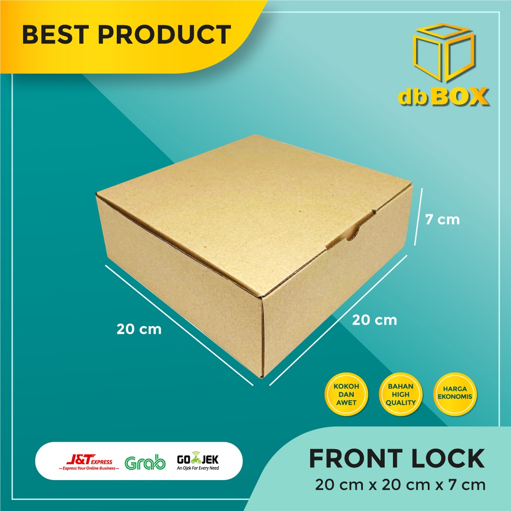 

( 10 pcs )Kardus 20x20x7 cm...Die Cut untuk kotak Aksesoris dll, model box pizza
