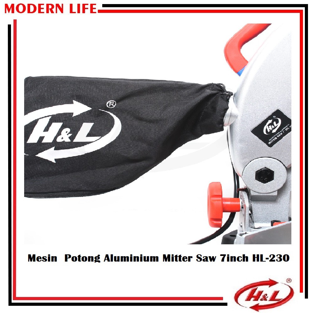 Mesin Potong Aluminium Dan Kayu / Mitter Saw 7inch HL230 / MS 7&quot; HL230