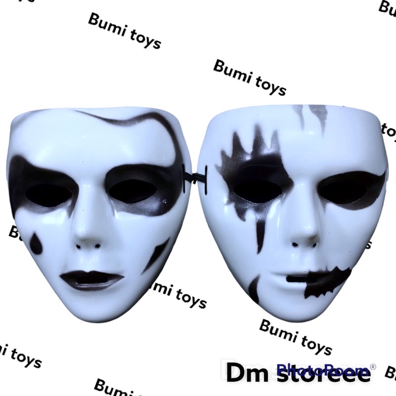 topeng corak orang jabbawoker / topeng pesta / topeng jabbawockeez