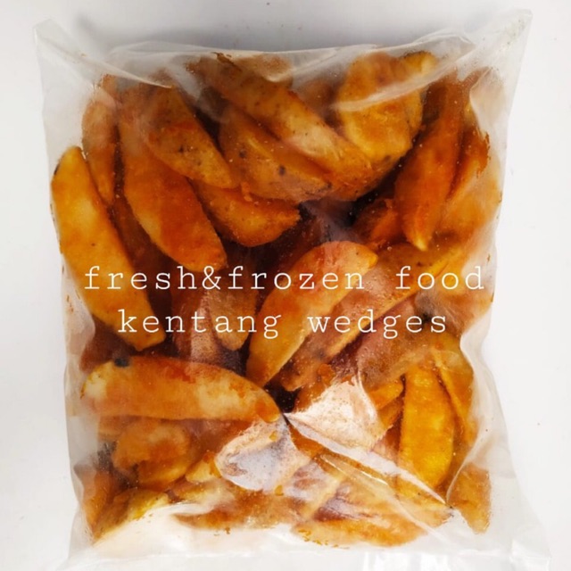 

KENTANG WEDGES POTATO SEASONED IMPORT