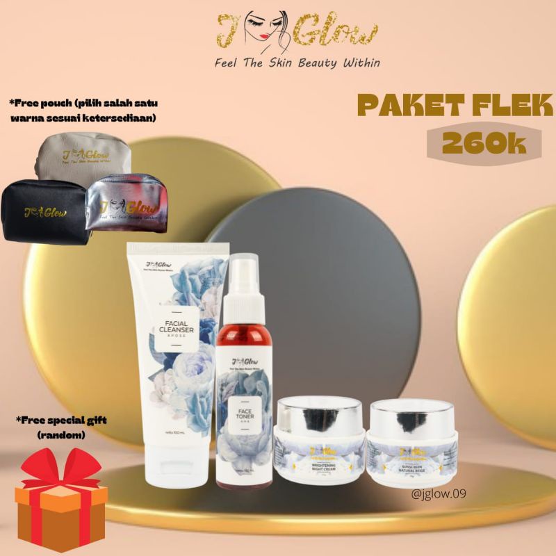 jglow paket flek