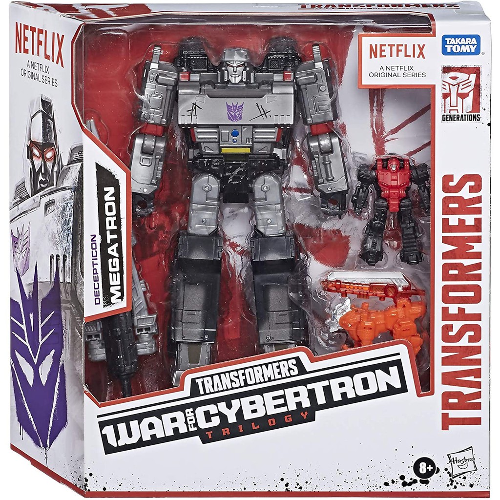Transformers Netflix War for Cybertron Trilogy Voyager Class Megatron