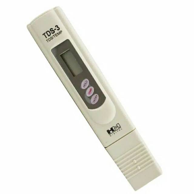 TDS Meter 3 Alat Ukur Total Dissolved Solids (TDS)