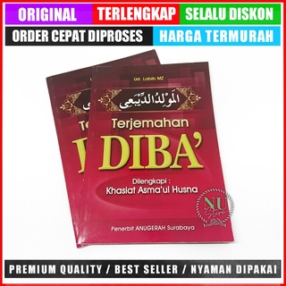 Jual Buku Diba' Arab Latin Dan Terjemahan / Buku Sholawat / Buku Diba ...