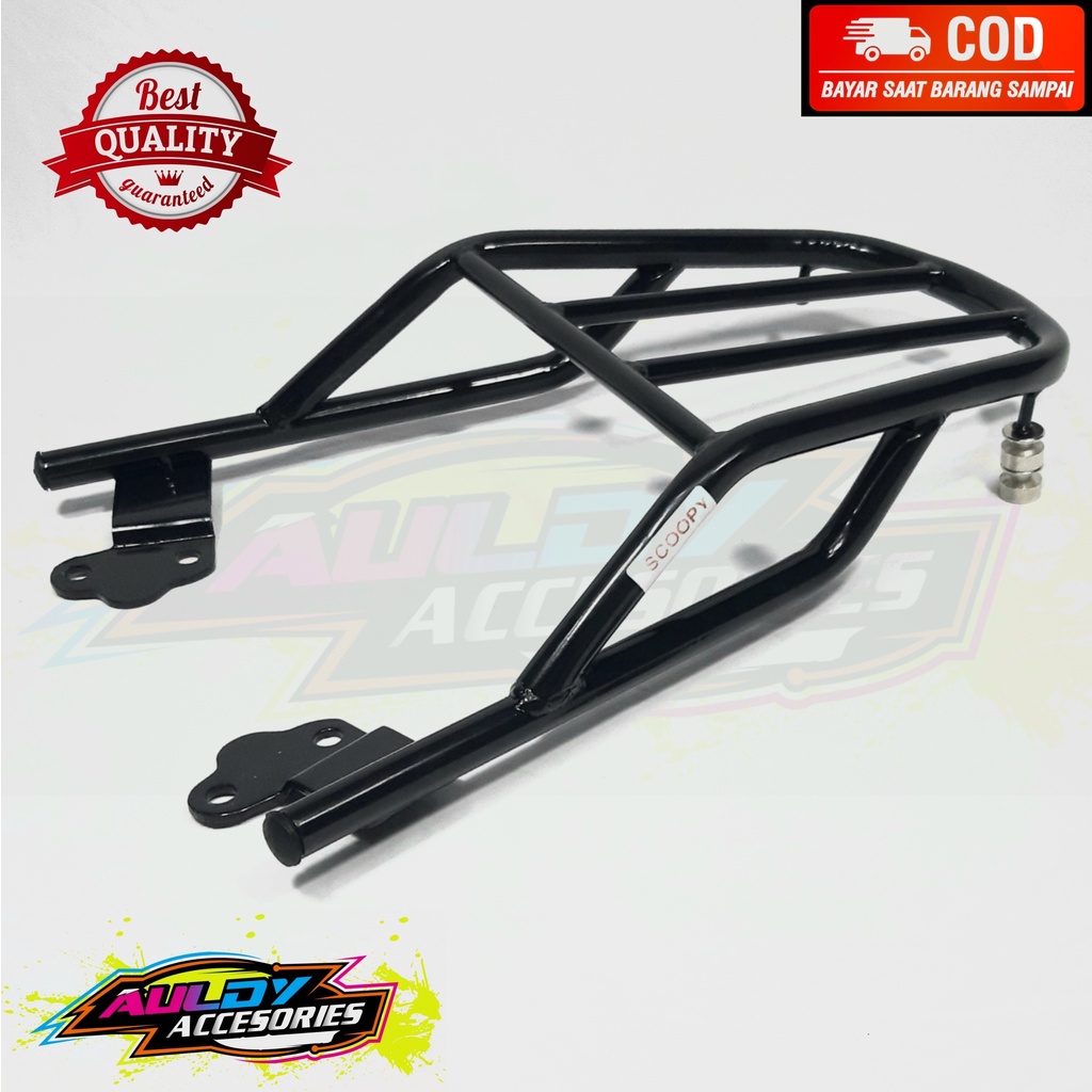 Breket Bracket Braket Behel Begel Box Motor Honda Scoopy Lama Karbu Injeksi Genio