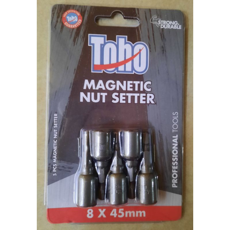 (1set)5pcs 8x45mm Mata Roofing Toho memiliki magnet kuat(untuk pasang sekrup Roofing)