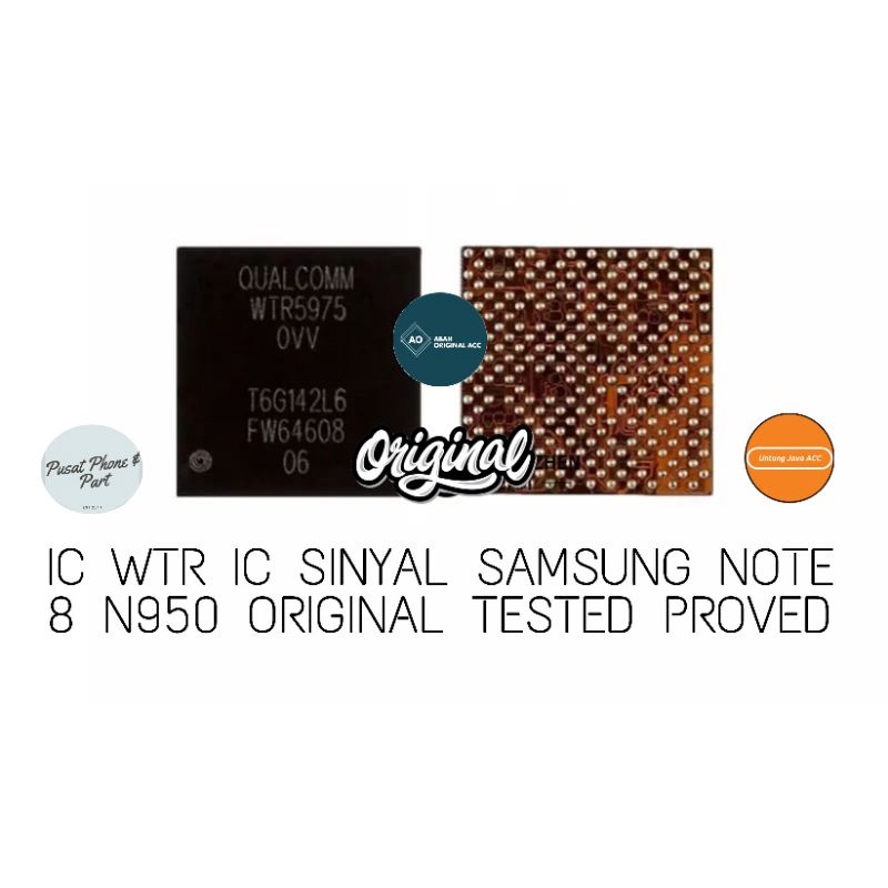 IC SINYAL IC SIGNAL IC WTR SAMSUNG NOTE 8 N950 ORIGINAL TESTED PROVED