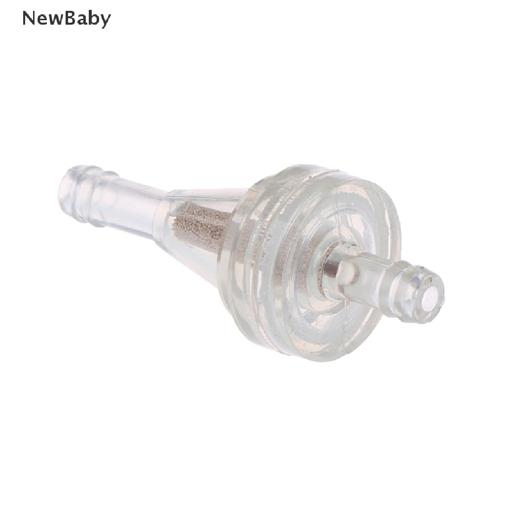 Newbaby Filter Bensin / Oli Inline Bening 1 / 4 &quot;6mm Untuk Motor Universal