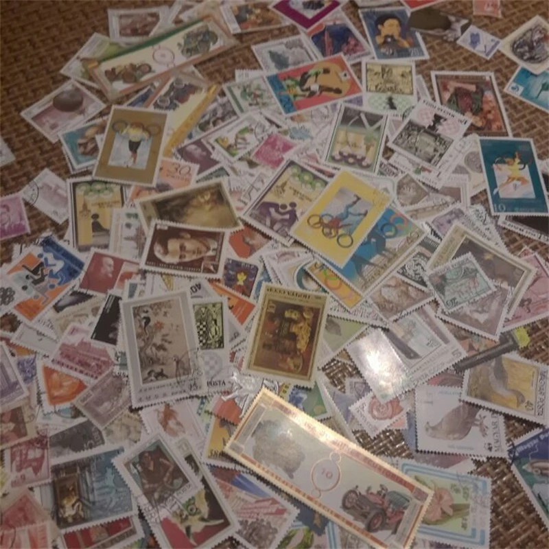 

IMPORT 200 PCS/Lot No Repeat Postage Stamp From All Over The World With Post Mark Brand Stamps
