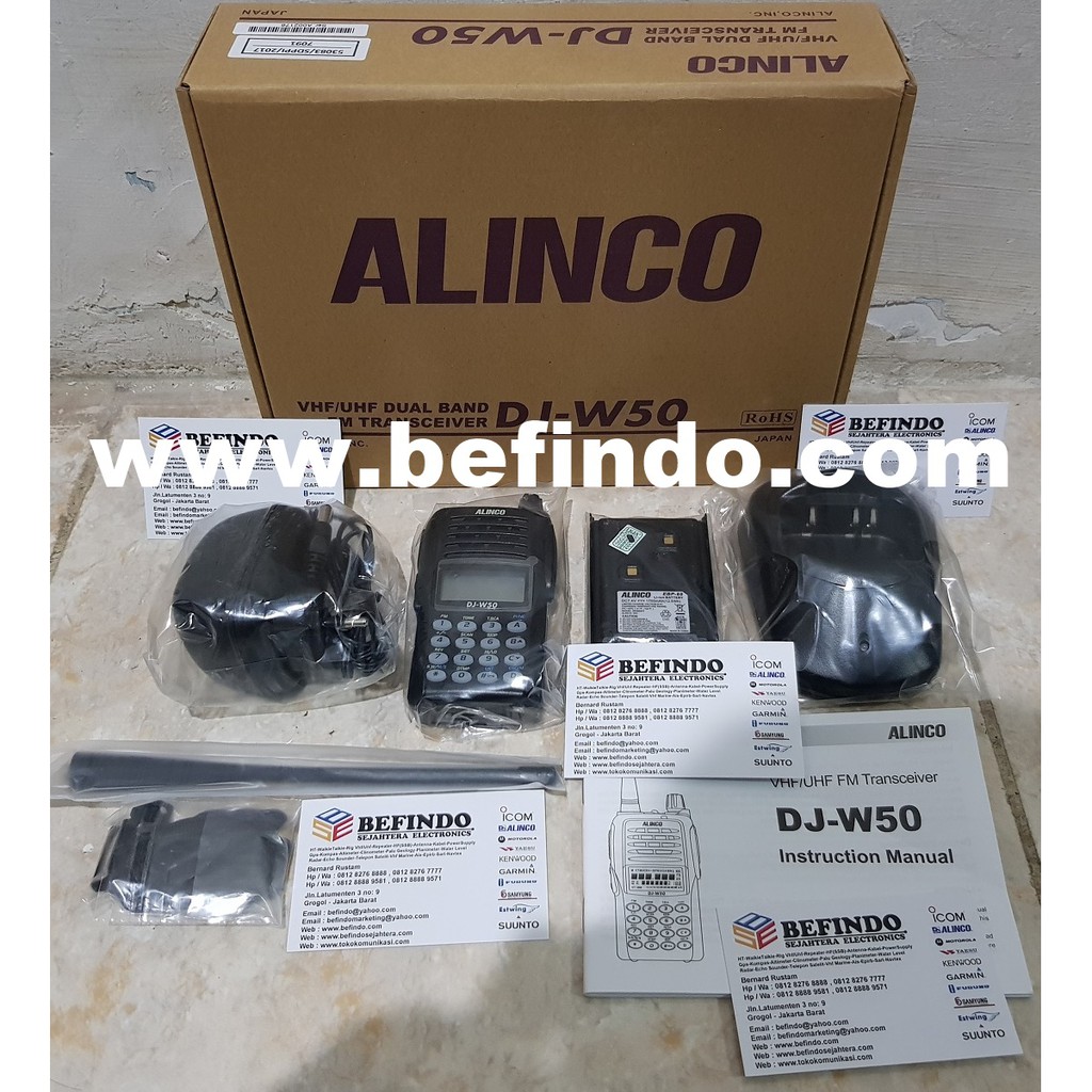 HT ALINCO DJ W50 Dual Band