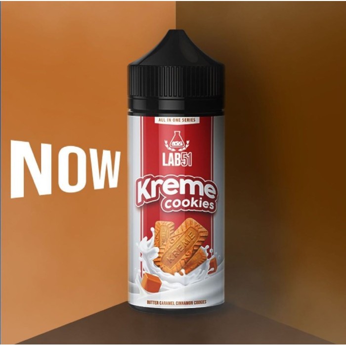 kreme cookies series 100ml 3&amp;6mg by LAB51 berpita cukai