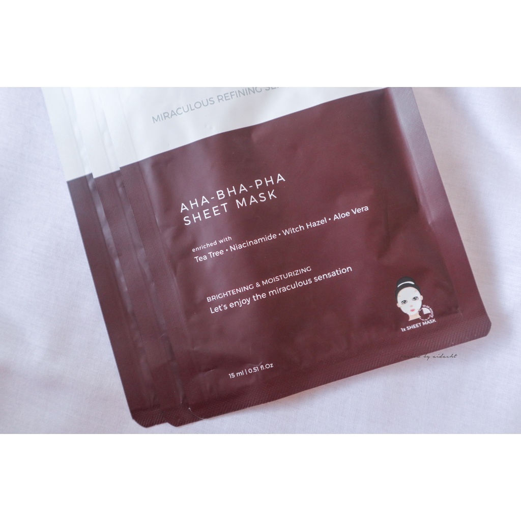 ✨ AKU MURAH ✨ Avoskin AHA-BHA-PHA Sheet Mask