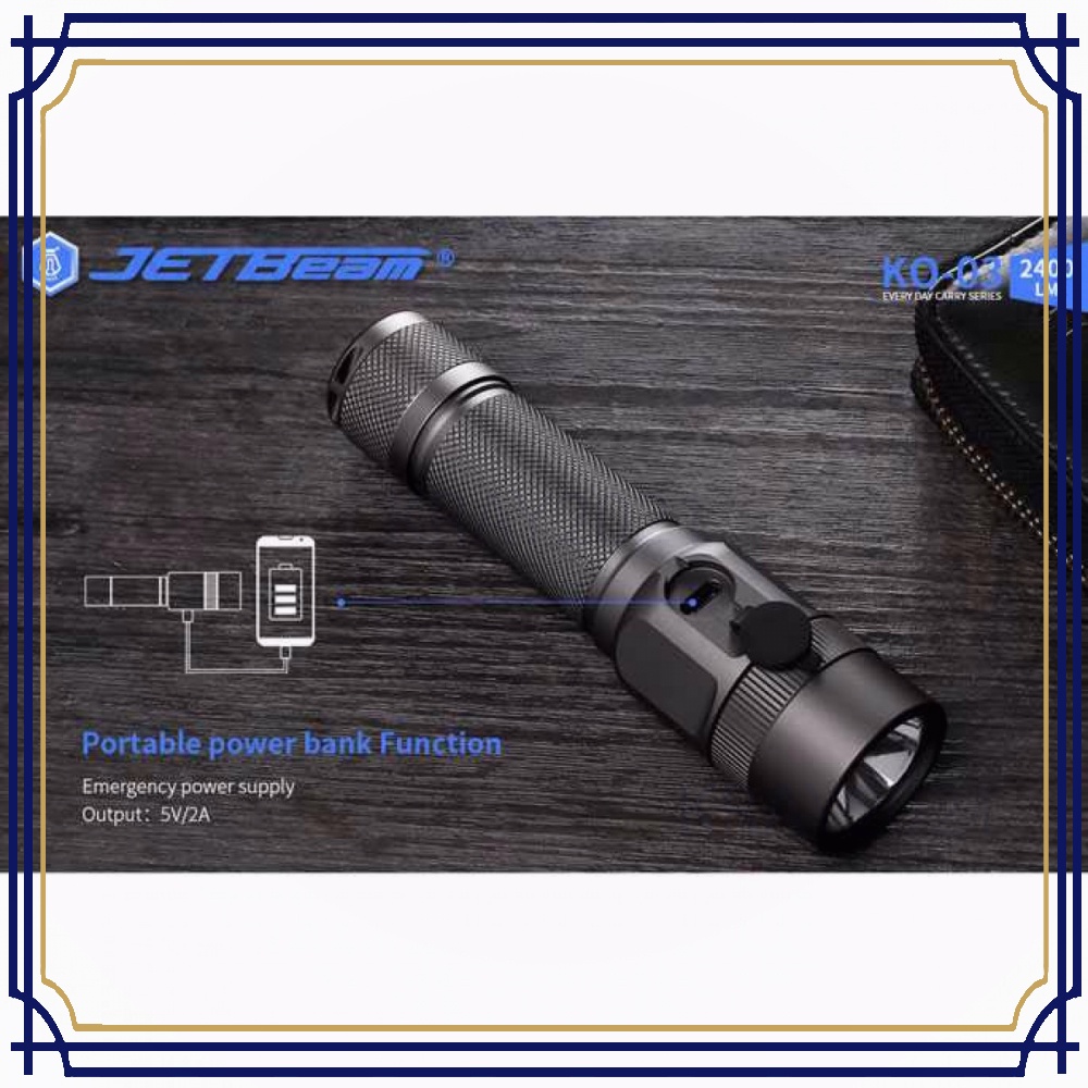 KO-03 Senter LED EDC Flashlight CREE SST-70 2400 Lumens