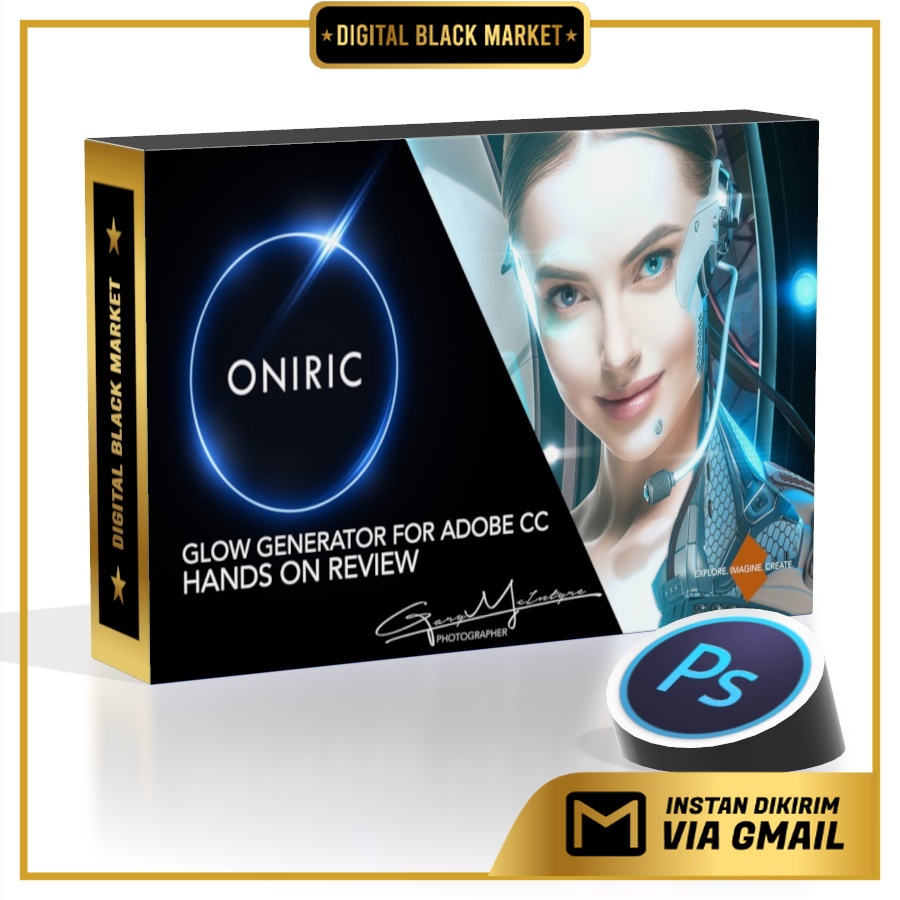 Oniric Glow Generator - Extension Photoshop