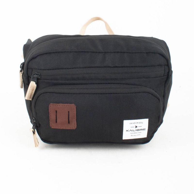 Tas Selempang Pria 921277000 WAVIE 3L KALIBRE ORIGINAL BLK - WAISTBAG Pria KALIBRE WAVIE 3L - Tas Pi