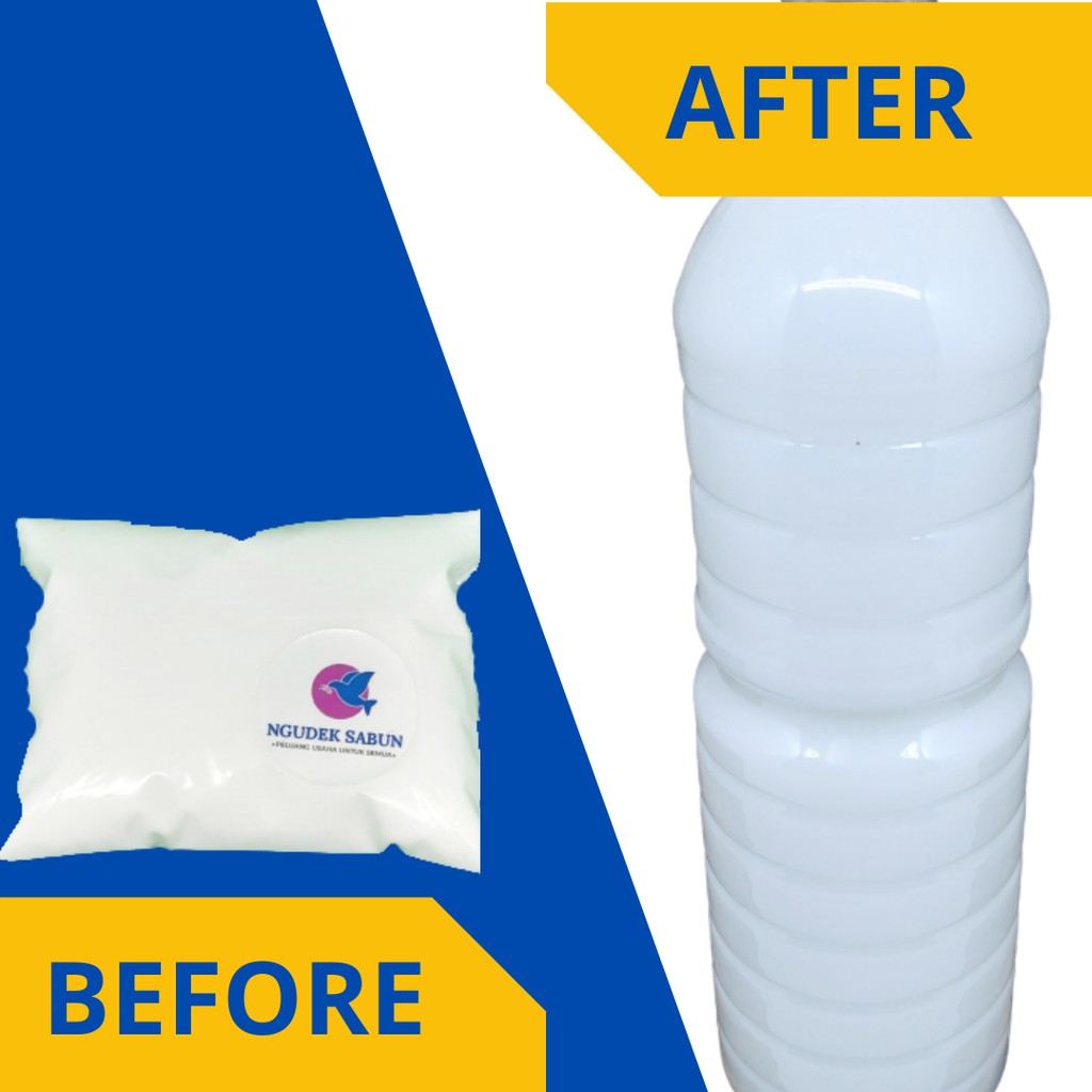 Biang Super Laundry 1L - 3in1 - Pelicin Pewangi Pelembut - DIY