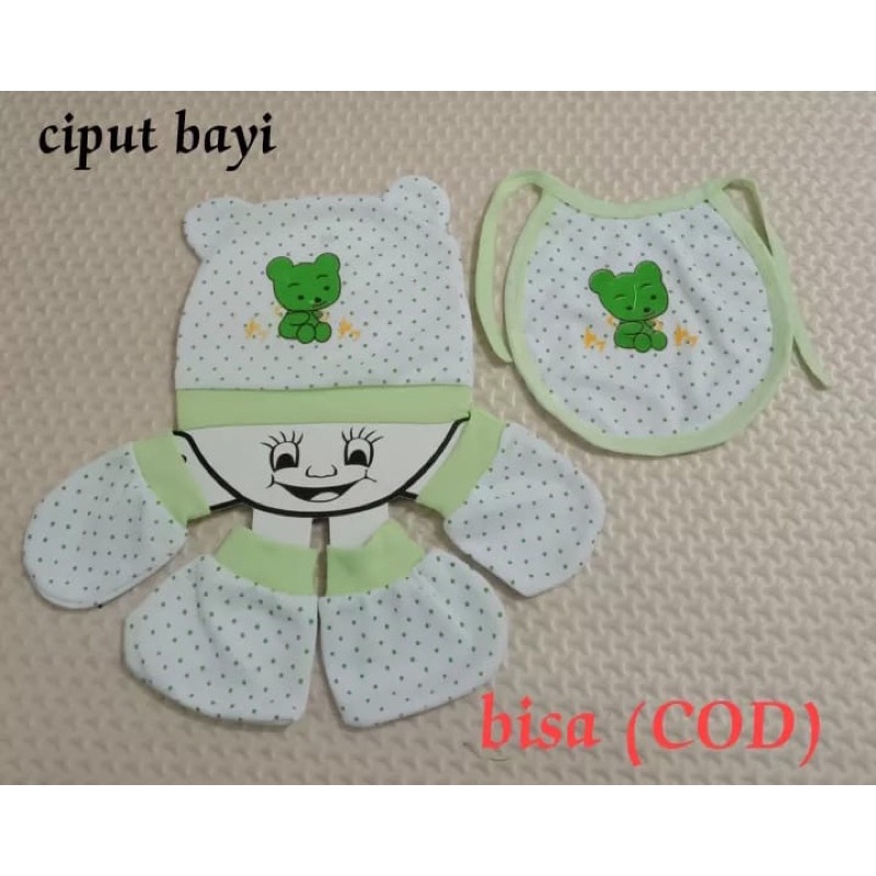 stelan baju bayi tangan panjang miki 0-1 tahun