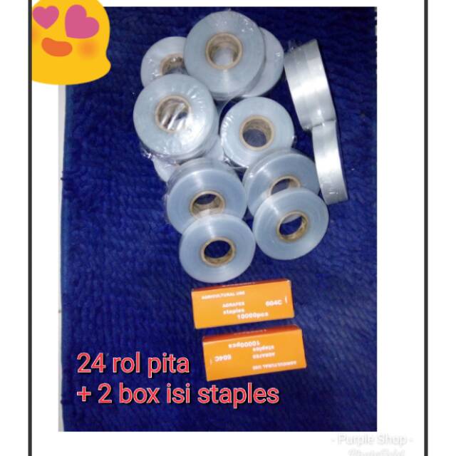 

Pita tapetool 24 rol + 2 staples