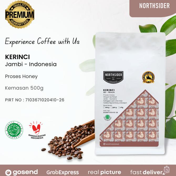 

BIJI KOPI ARABIKA KERINCI MT HONEY - 500GR NORTHSIDER COFFEE