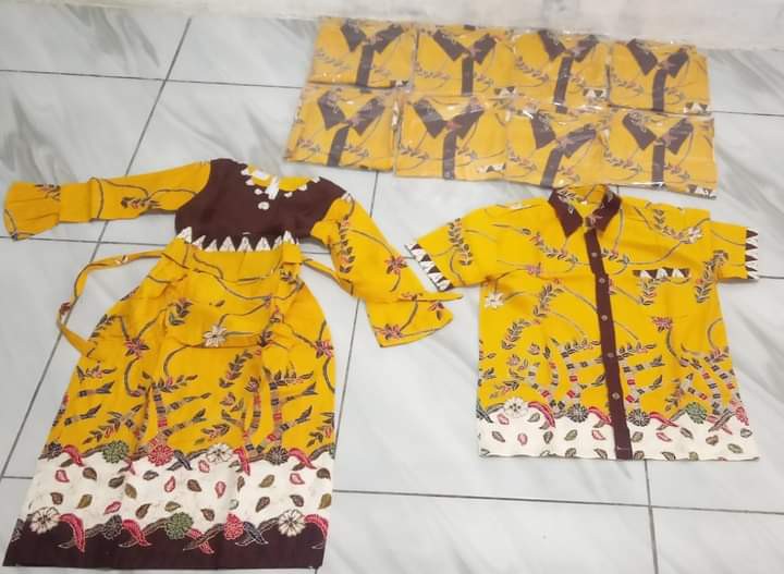 Baaura Gamis Batik Anak Dan Kemeja Batik Anak Bisa Seragaman