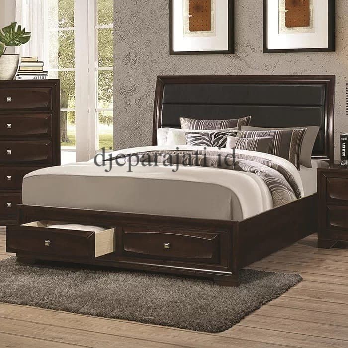 Ranjang Kasur Kayu Minimalis, Tempat Tidur Jepara