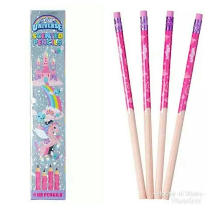 

STOK TERAKHIR SMIGGLE SCENTED PENCIL PACK X4 - PENSIL WANGI SMIGGLE