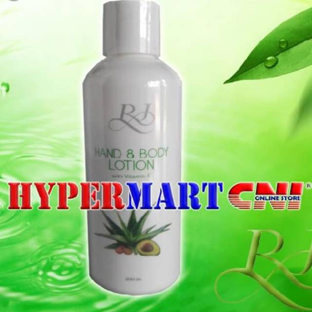 Hand body lotion RJ CNI