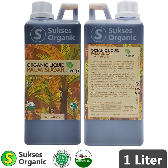 

Promo Awal tahun Arenga Gula Aren Cair Organik / Liquid Palm Sugar 1 Liter / 1,3kg Promo Awal tahun