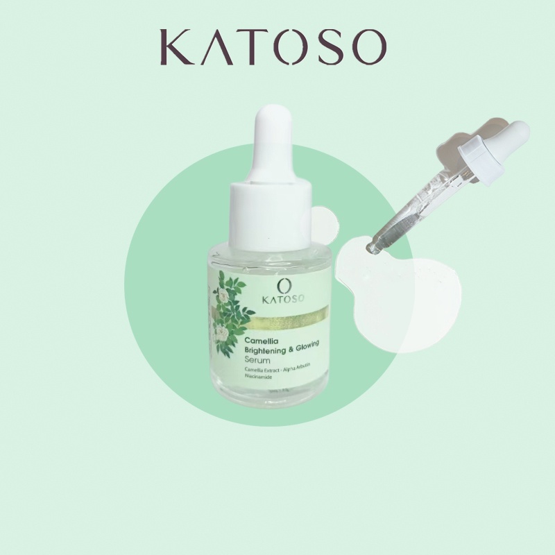 (BPOM) Katoso Camellia Brightening &amp; Glowing Serum 20ml