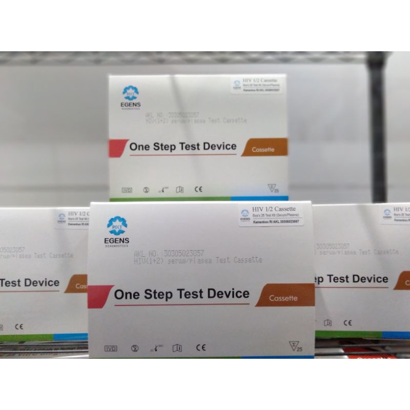 HIV TEST EGENS 25PCS/BOX