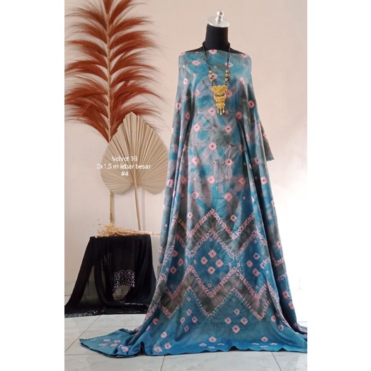 KAIN JUMPUTAN ASLI KHAS PALEMBANG HANDMADE VALVET VELVET 3 METER LEBAR BESAR BAHAN BAJU GAMIS COUPLE