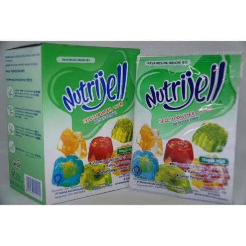 

1 box nutrijel rasa melon 10gram