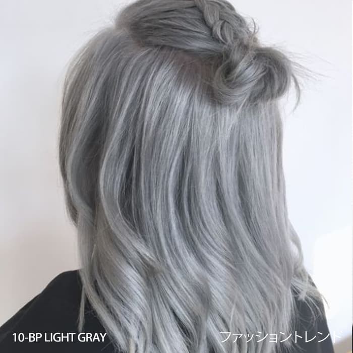 CHAOBEN10 BP MED GRAY hair color cream cat rambut abu ash