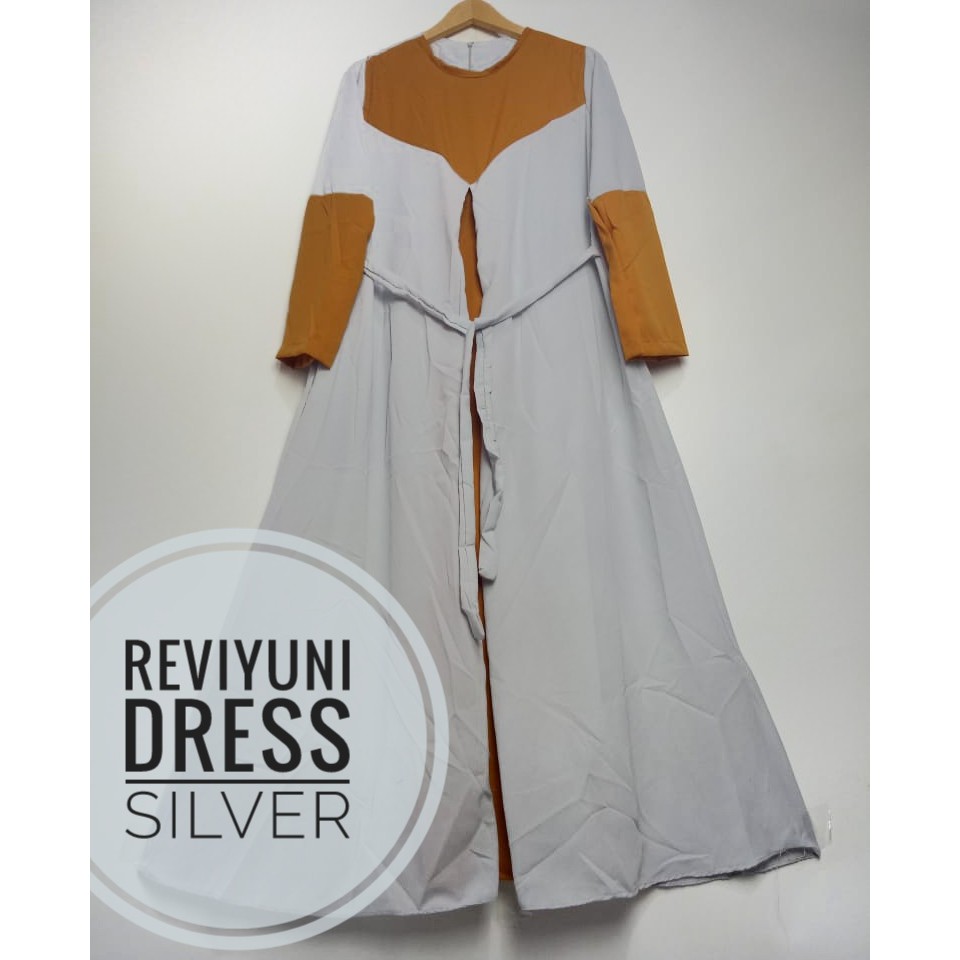 Gamis sabyan reviyuni rempel Ruffle serut busui syari woolpeach busana muslim jatuh