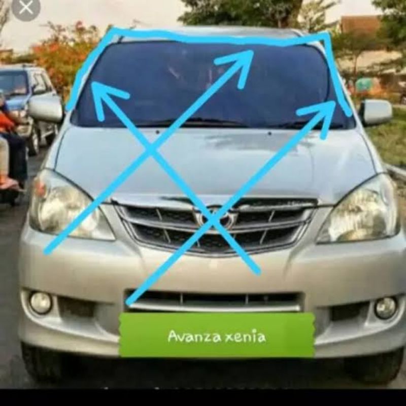 Karet Kaca Depan Avanza Xenia vvti Lama Original