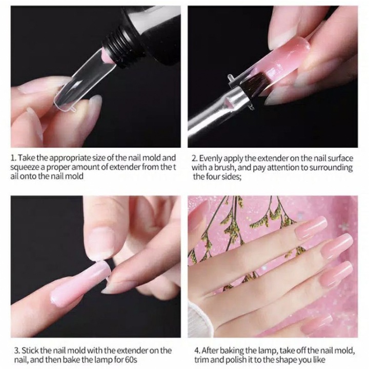 JILLRADIA POLYGEL Poly Gel Nail Acrylic Extension Kuku 15ml KU017