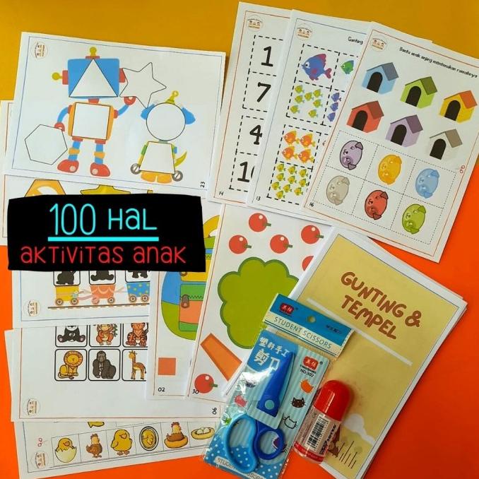 

Worksheet Anak 2 3 4 5 6 Tahun Preschool Paud Tk Printable Aktivitas Termurah