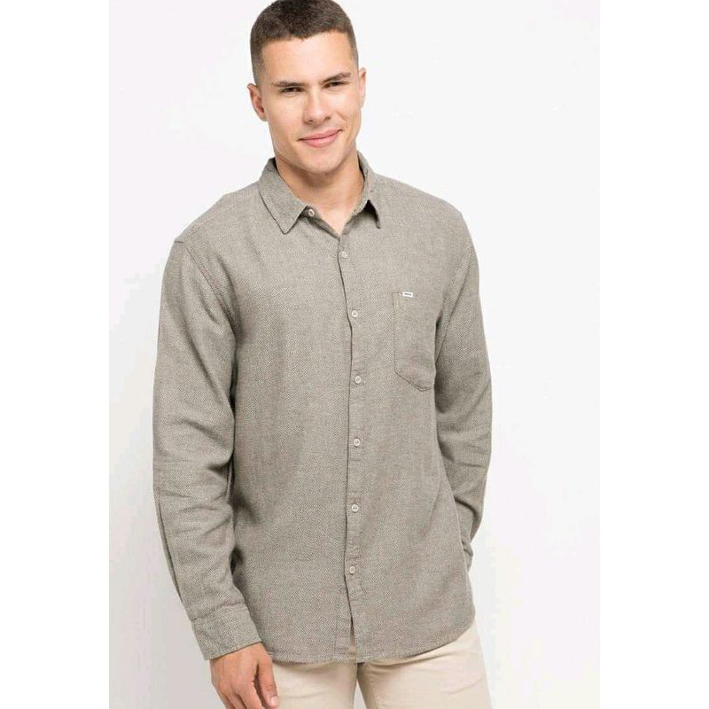 kemeja pria Tripl3 Jeans ori