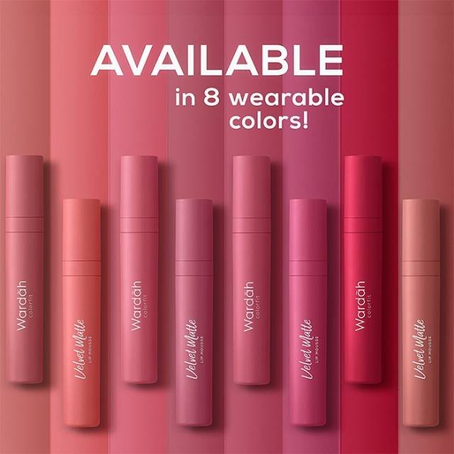  WARDAH  COLORFIT VELVET MATTE LIP MOUSE Shopee Indonesia