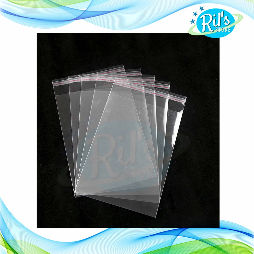 Plastik OPP Seal OPP Lem 13 x 18 & 13.5 x 18 Plastik Undangan/Plastik Kemasan 13x18 13.5x18 cm