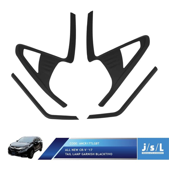 Jsl Garnish Belakang Crv Turbo 2017 Tail Lamp Garnish Blackdoff