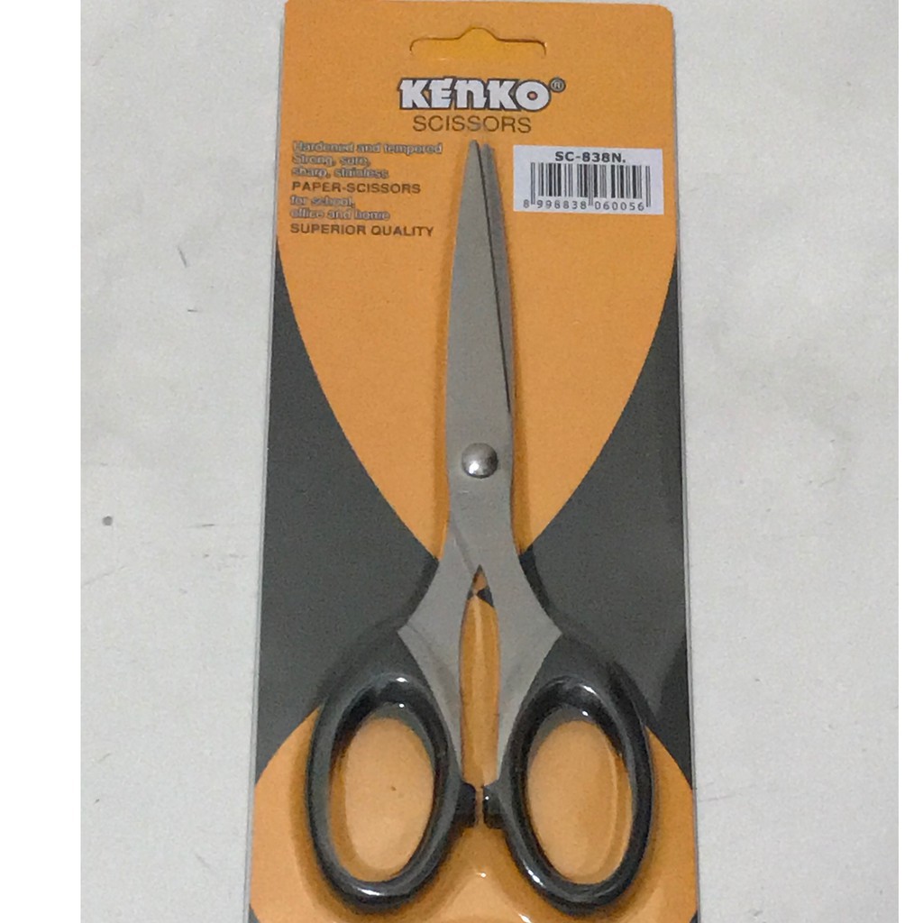 

Gunting Kertas Stainless Steel Tajam Besar Merk Kenko / Scissor 11,5 cm