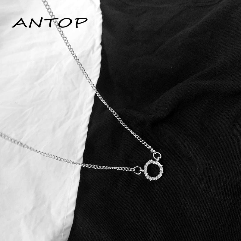 1 Pcs Kalung Wanita Perak Liontin Aksesoris Wanita ANTOP