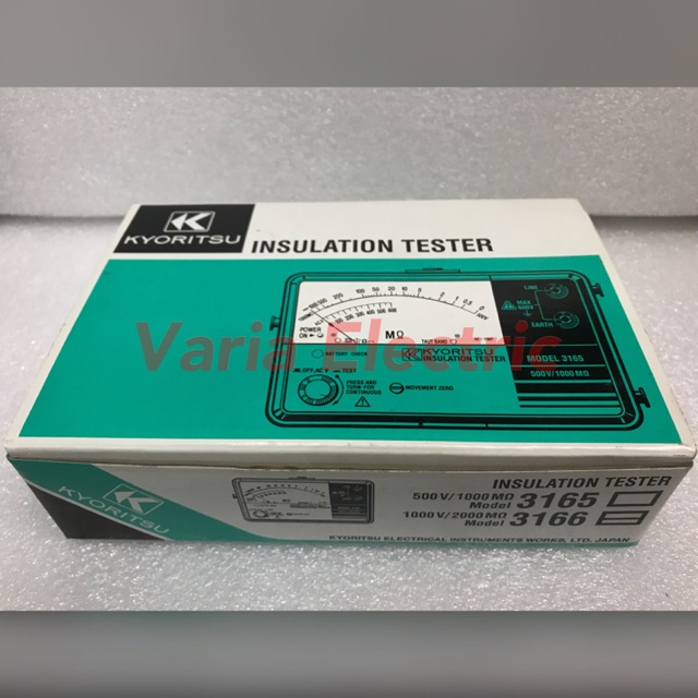 Insulation Tester 3166 (Kyoritsu)